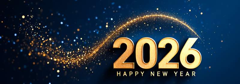 New Year 2026. A fresh start